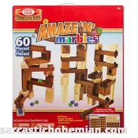 Ideal Amaze 'N' Marbles 60 Piece Classic Wood Construction Set 60 piece B00000IZC9